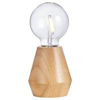 Tafellamp Dwayne LED - naturel - Ø10x12 cm - Leen Bakker - thumbnail