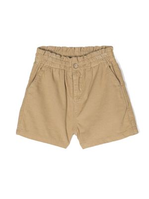 Knot short Sadie en velours côtelé - Tons neutres