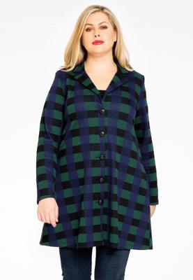Yoek Jasje TARTAN | Groen | Maat 58/60