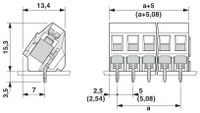 SMKDSP 1,5/ 2-5,08  (250 Stück) - Printed circuit board terminal 1-pole SMKDSP 1,5/ 2-5,08 - thumbnail