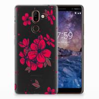 Nokia 7 Plus | TPU Case | Blossom Red