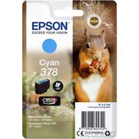 Epson Squirrel Singlepack Cyan 378 Claria Photo HD Ink