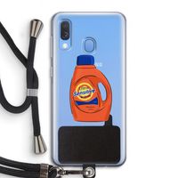 Ultra Sensitive: Samsung Galaxy A40 Transparant Hoesje met koord