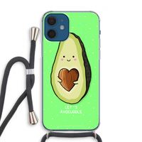 Avocuddle: iPhone 12 Transparant Hoesje met koord
