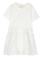 Sea Kids robe à broderie anglaise - Tons neutres