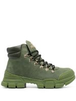 Love Moschino bottines à lacets - Vert - thumbnail