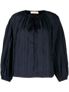 Ulla Johnson blouse Juliette à détail de fines rayures - Bleu