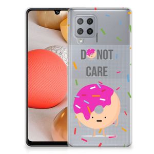 Samsung Galaxy A42 Siliconen Case Donut Roze