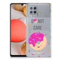 Samsung Galaxy A42 Siliconen Case Donut Roze