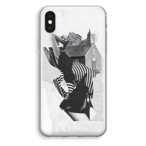 House: iPhone XS Transparant Hoesje