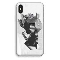 House: iPhone XS Transparant Hoesje
