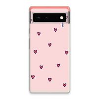 Hartjes: Google Pixel 6 Transparant Hoesje