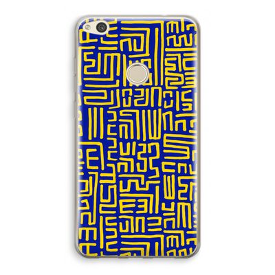 Majorelle Blue Print: Huawei Ascend P8 Lite (2017) Transparant Hoesje
