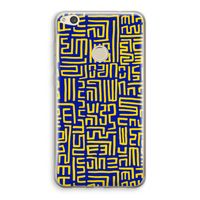 Majorelle Blue Print: Huawei Ascend P8 Lite (2017) Transparant Hoesje