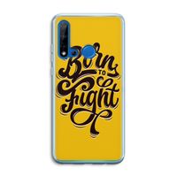 Born to Fight: Huawei P20 Lite (2019) Transparant Hoesje