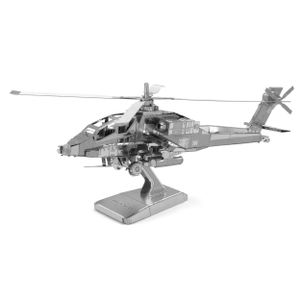 Eureka Metal Earth AH-64 Apache Zilver Editie