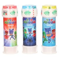 3x Disney PJ Masks bellenblaas flesjes met bal spelletje in dop 60 ml voor kinderen - Bellenblaas - thumbnail