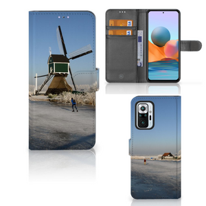 Xiaomi Redmi Note 10 Pro Flip Cover Schaatsers