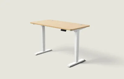 Desktronic HomePro bureau Wit / Eiken / 140x70 cm