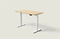 Desktronic HomePro bureau Wit / Eiken / 140x70 cm