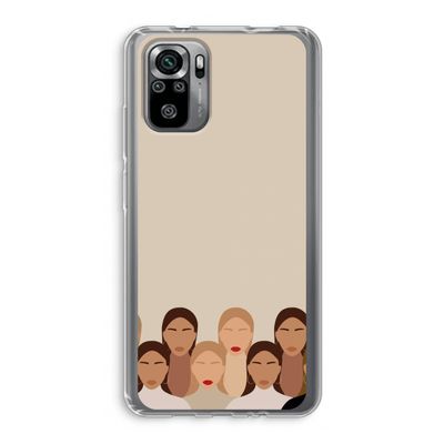 Girls girls girls: Xiaomi Redmi Note 10S Transparant Hoesje
