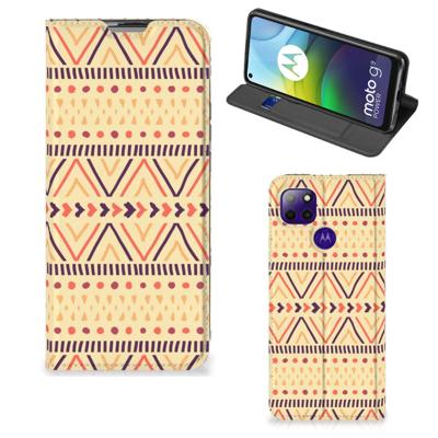 Motorola Moto G9 Power | Hoesje met Magneet | Aztec Yellow