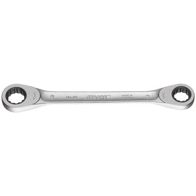 Gedore 2306719 4 R 8X9 Ringsleutel met ratel Sleutelbreedte (metrisch) 8 - 9 mm