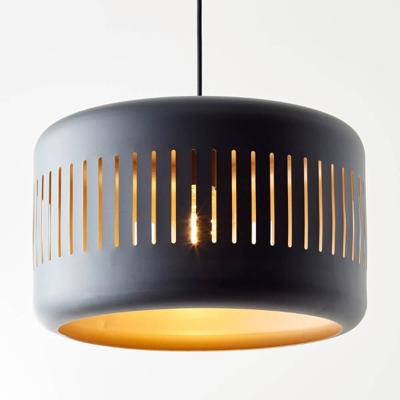 Brilliant Zwarte hanglampTyas Ø 38cm - 99799/86