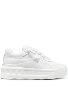 Valentino Garavani baskets One Stud XL en cuir - Blanc