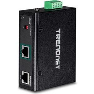 Trendnet TI-SG104 network splitter Zwart Power over Ethernet (PoE)