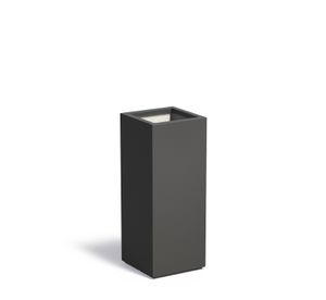 Polyester plantenbak CARREZ 40x40x100cm.