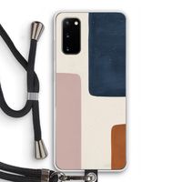Geo #5: Samsung Galaxy S20 Transparant Hoesje met koord