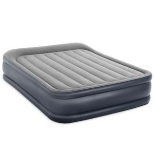 Intex DuraBeam+ Deluxe Pillow Rest Raised Tweepersoonsmatras Grijs, Licht Grijs