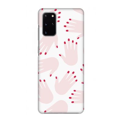 Hands pink: Volledig geprint Samsung Galaxy S20 Plus Hoesje