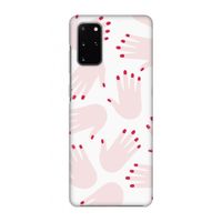 Hands pink: Volledig geprint Samsung Galaxy S20 Plus Hoesje