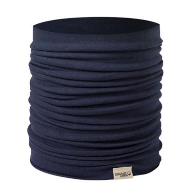 Nekwarmer - marineblauw - katoen - multifunctioneel - colsjaal unisex Nekwarmer - marineblauw - katoen - multifunctioneel - colsjaal unisex