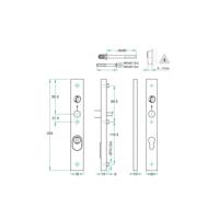 Kruk/kruk paar PRIO rechth. SKG*** rvs mat PC72 LS