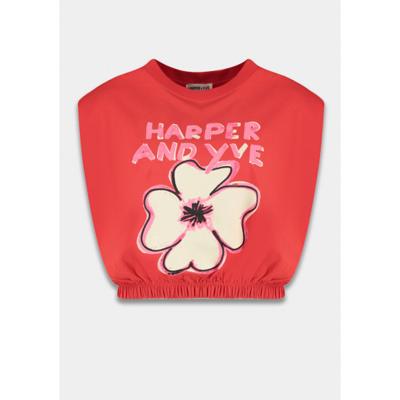 Harper & Yve - Rood | Dames | Top | Rood | XS | regular | Kamst mode