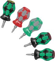 Wera Stubby | set 3 | Schroevendraaierset | 5-delig - 05008872001