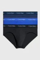 Calvin Klein 3-Pack Heren heup slips - Hip Brief - Katoenen heren onderbroeken - Elastische band