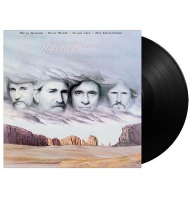 Waylon Jennings/ Willie Nelson/ Johnny Cash/ Kris Kristofferson (Highwayman) - Highwayman (LP)
