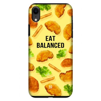 Eat Balanced: iPhone XR Tough Case