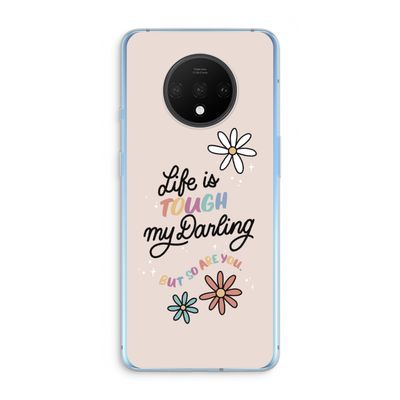 Tough Life: OnePlus 7T Transparant Hoesje
