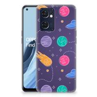 OPPO Reno 7 5G | Find X5 Lite | Sillicone Back Cover | Space