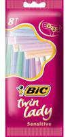 BIC Bic Wegwerpscheermesjes Twin Lady - Sensitive - 8 Stuks - thumbnail