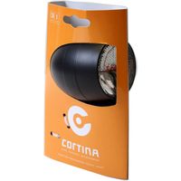 Cortina - koplamp Amsterdam E-bike zwart - thumbnail