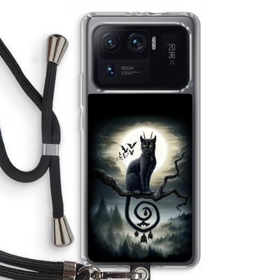 Moonlight Companions: Xiaomi Mi 11 Ultra Transparant Hoesje met koord