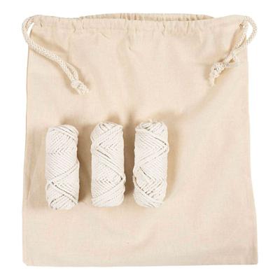 Creativ Company Hobbyset macrame tas wit