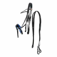 Rossner Lucca hoofdstel zwart maat:pony