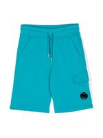 C.P. Company Kids Trainingsshorts met meerdere zakken - Blauw - thumbnail